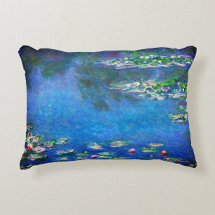 Cojín Decorativo Lirios de agua antiguos por Claude Monet