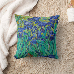 Cojín Decorativo Lirios de Vincent Van Gogh