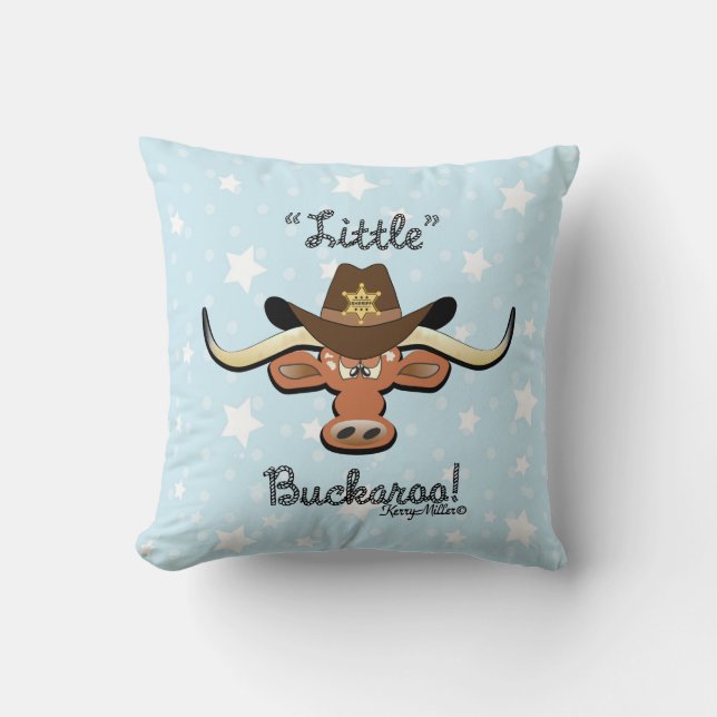 Cojín Decorativo Little Buckaroo (Anverso)