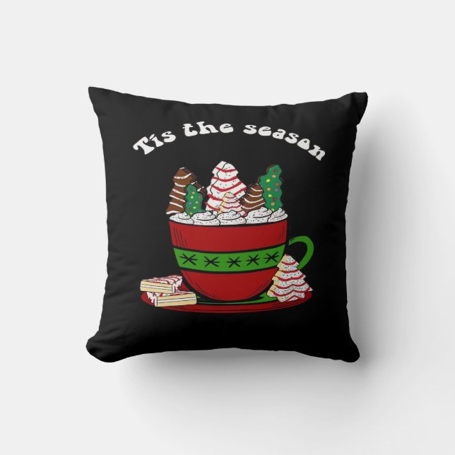 Cojín Decorativo Little Debbie Tis The Season (Anverso)