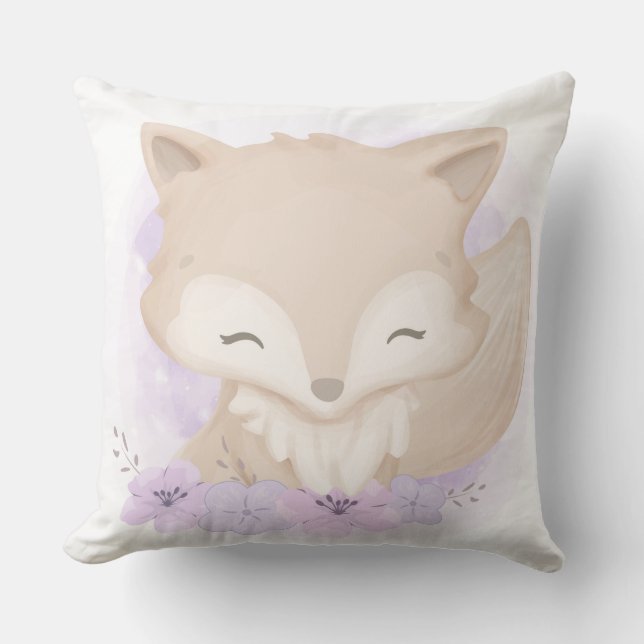Cojín Decorativo Little Fox Sweet Dreams Pillow (Anverso)