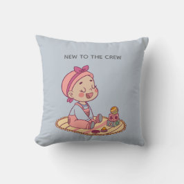 Cojín Decorativo Little Girl Playing