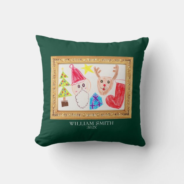 Cojín Decorativo Little Masterpiece Ornament Throw Pillow (Anverso)