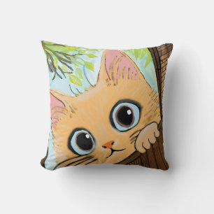 Cojín Decorativo Little Peekaboo Kitten