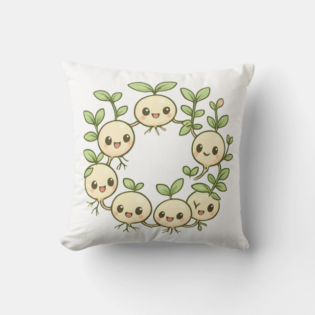 Cojín Decorativo Little Roots Club (Anverso)