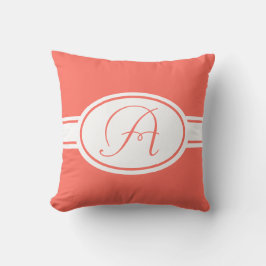 Cojín Decorativo Living Coral Monogram