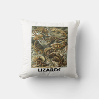 Cojín Decorativo Lizards Ernest Haeckel Artforms Of Nature