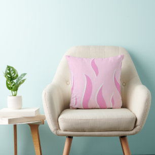 Cojín Decorativo Llama azul claro