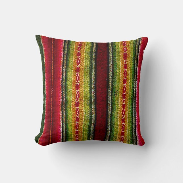 COJÍN DECORATIVO "LLAMA BOLIVIANA" (Anverso)