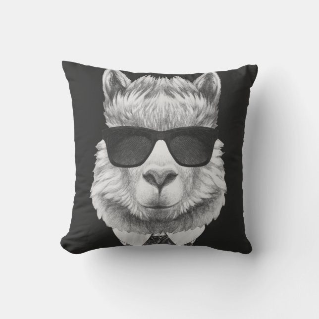 Cojín Decorativo Llama con clase (Anverso)
