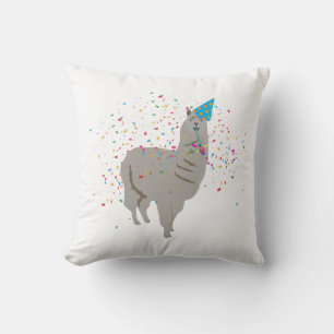 Cojín Decorativo Llama de fiesta - Animales con Fiesta