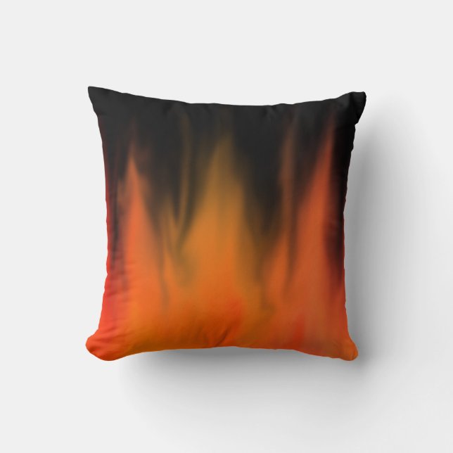 Cojín Decorativo Llama de fuego (Anverso)