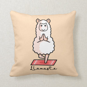 Cojín Decorativo Llama de la yoga - Llamaste