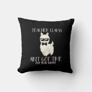 Cojín Decorativo Llama educadora cortés y divertida