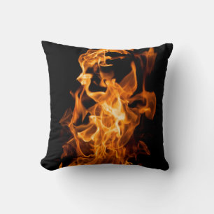 Cojín Decorativo Llama naranja