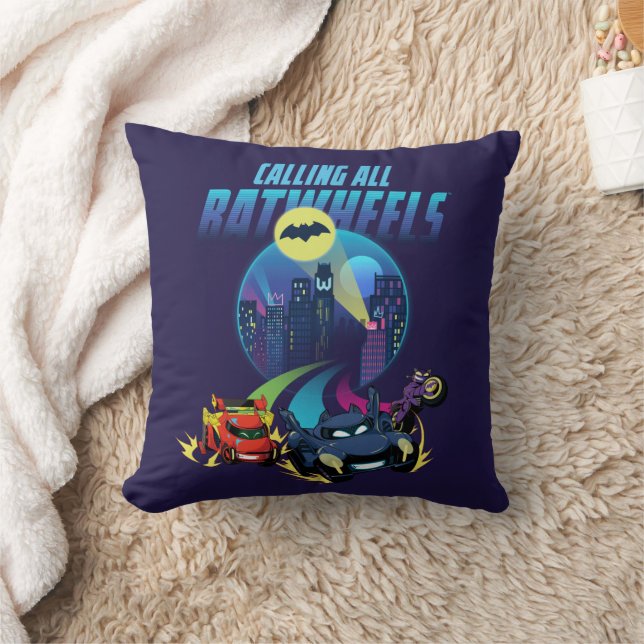Cojín Decorativo Llamando a todas las ruedas de batería™ (Manta)