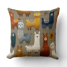 Llamas Y Alpacas Coloridas Se Mezclan