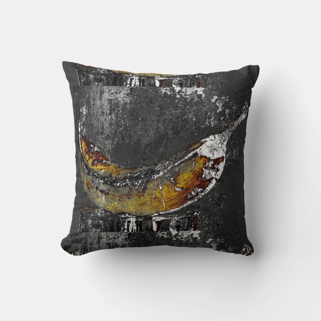 Cojín Decorativo llano de plátano (Anverso)