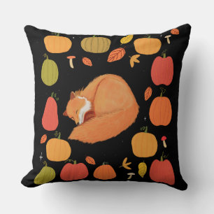 Cojín Decorativo Llavero de zorro de otoño acrílico