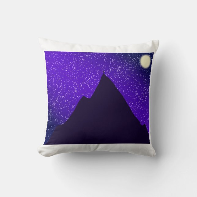 Cojín Decorativo Llegar al río de las estrellas (Anverso)