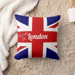 Cojín Decorativo Llévame a Londres   Bandera del Reino Unido/Unión