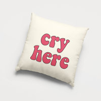 Llorar aquí divertido retro