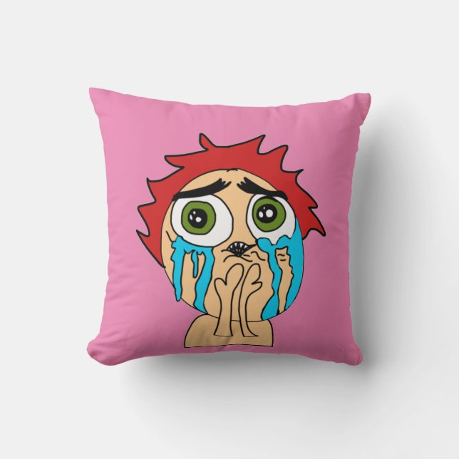Cojín Decorativo llorar por amor (Anverso)
