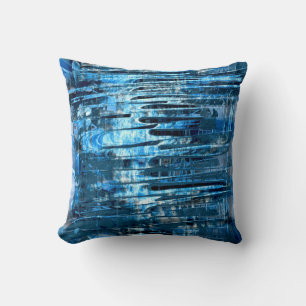 Cojín Decorativo Lluvia azul