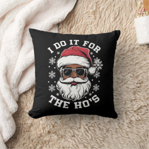 Cojín Decorativo Lo Hago Por Las Chicas Navidad Santa Africano