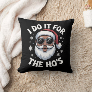 Cojín Decorativo Lo Hago Por Las Per Christmas Afroamericano