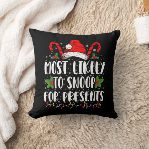 Cojín Decorativo Lo Más Probable Es Que Se Salte Con Los Navidades