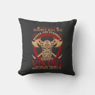 Cojín Decorativo Lo que no te mata te hace más fuerte -
