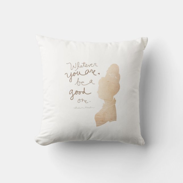 Cojín Decorativo Lo que sea que seas bueno por VOL25 (Anverso)