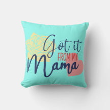 Lo tengo de mi mamá.