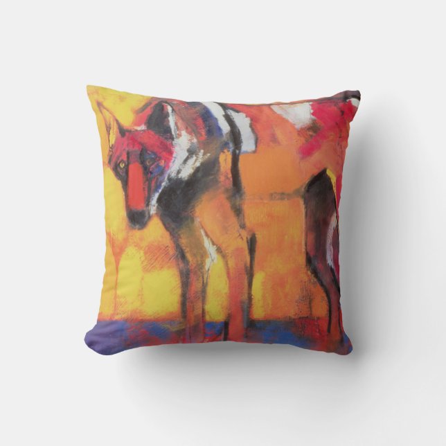 Cojín Decorativo Lobo 1996 (Anverso)