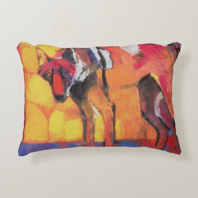 Cojín Decorativo Lobo 1996 (Anverso)