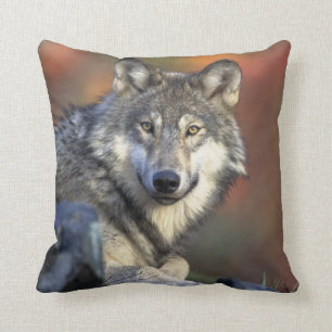 Cojín Decorativo Lobo Hermoso