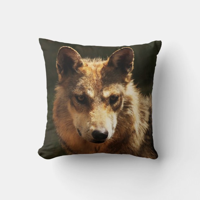 Cojín Decorativo Lobo Pillow americano (Anverso)