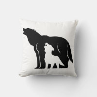 Lobos blancos y negros