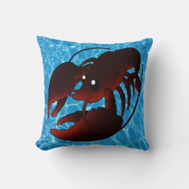 Cojín Decorativo Lobster rojo Personalizado lindo
