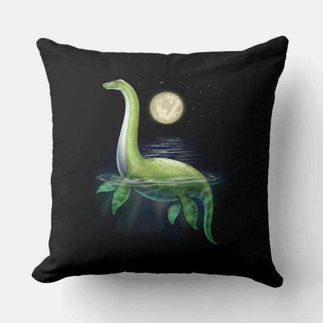 Cojín Decorativo Loch Ness Monster (Anverso)