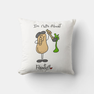 Cojín Decorativo Locos por Pintar Camisetas y Regalos
