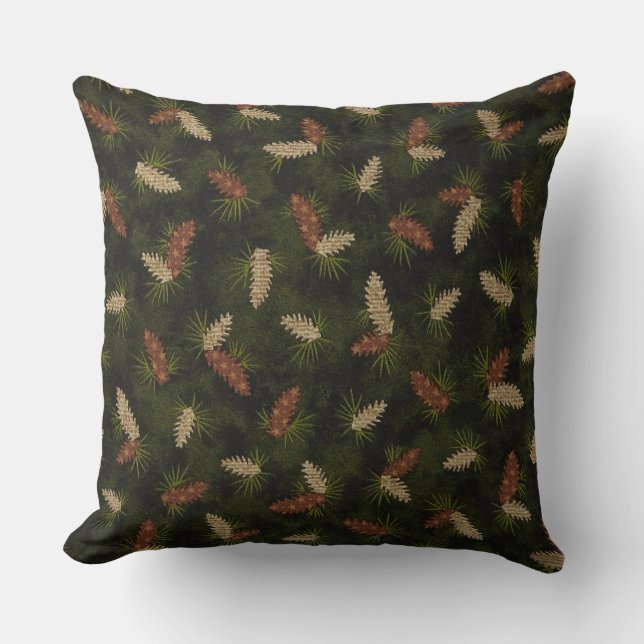 Cojín decorativo "Lodge/Cabin" (Anverso)