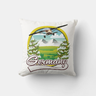 Cojín Decorativo Logo de Alemania Travel
