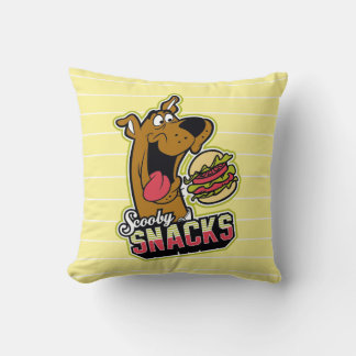 Cojín Decorativo Logo de Scooby-Doo "Snacks Scooby"