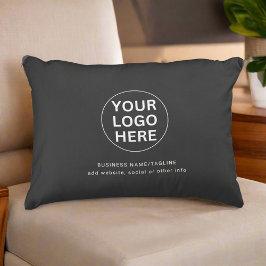 Cojín Decorativo Logotipo comercial l marca para profesionales de g