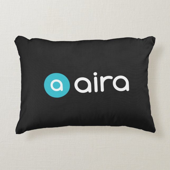 Cojín Decorativo Logotipo de Aira (Anverso)