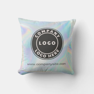Cojín Decorativo Logotipo de empresa holográfico Showroom de negoci