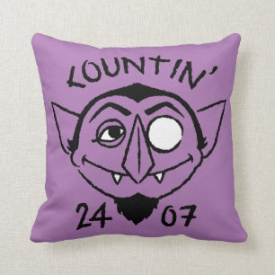 Cojín Decorativo Logotipo de patinaje del Conde von Count - Contand