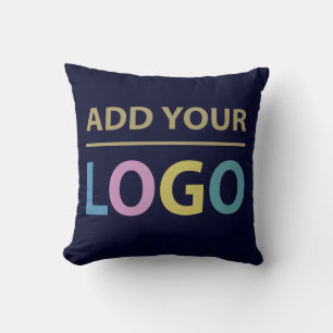 Cojín Decorativo Logotipo Empresarial Personalizado Marca Promocion